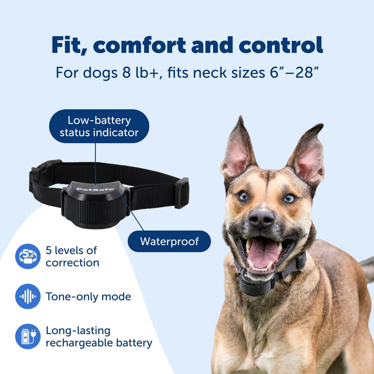 Portable Wireless Pet Fence with Adjustable Boundary Display