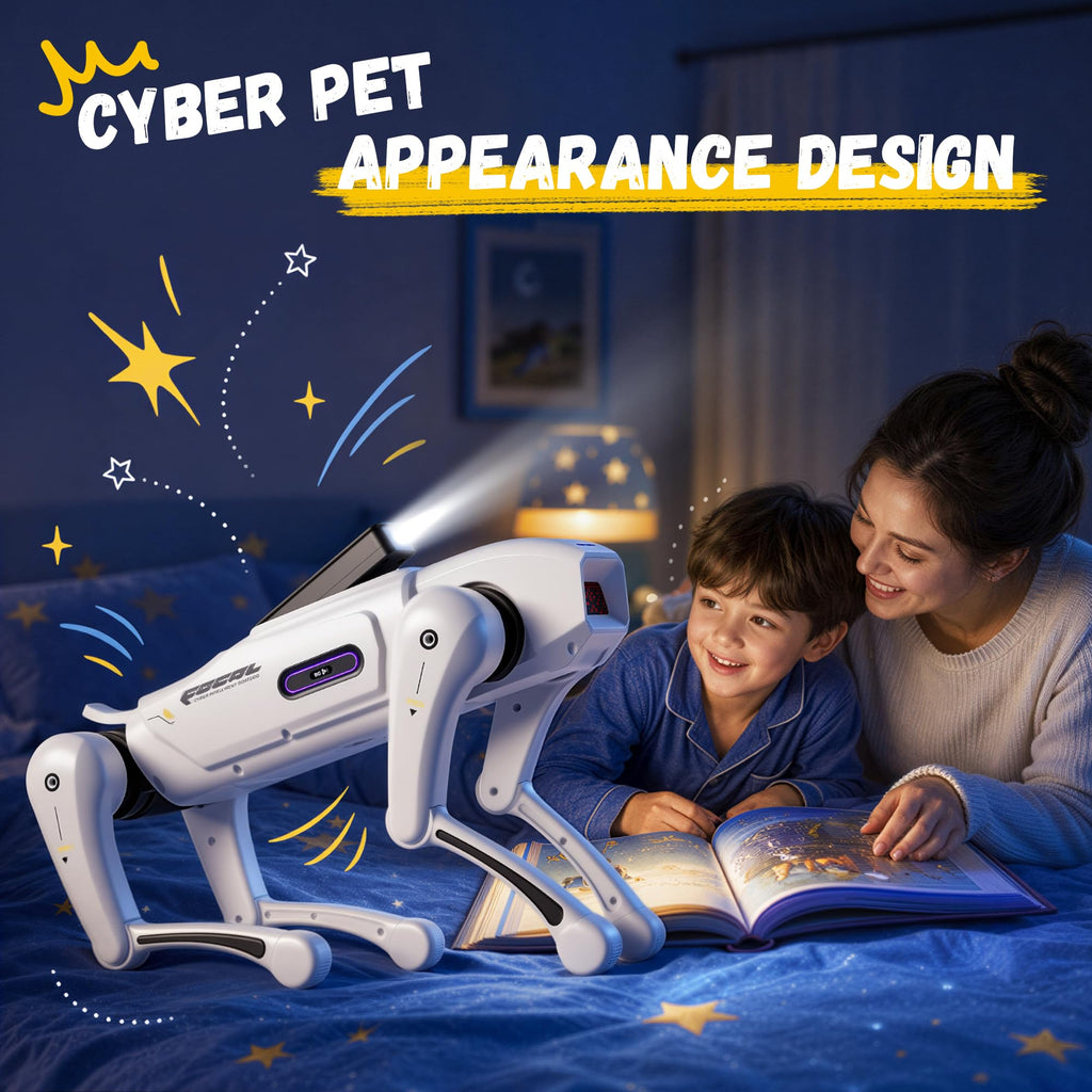 Interactive Smart Robot Dog Toy with Voice and Remote Control