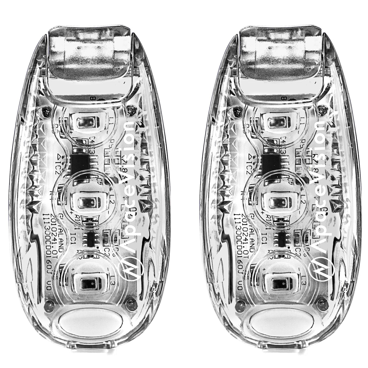 USB Rechargeable Clip On LED Safety Strobe Lights