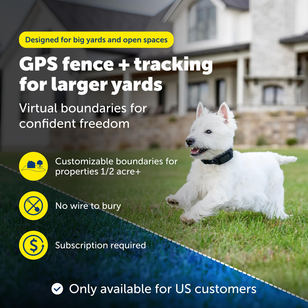 Replacement Dog Collar Strap for GPS Wireless Fence System