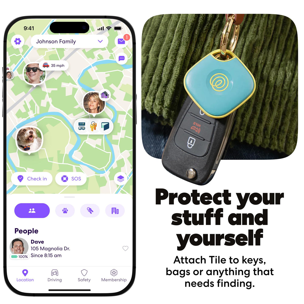Bluetooth Tracker and Item Locator for Keys Bags and Phones