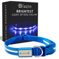Rechargeable LED Light Up Dog Collar for Night Safety