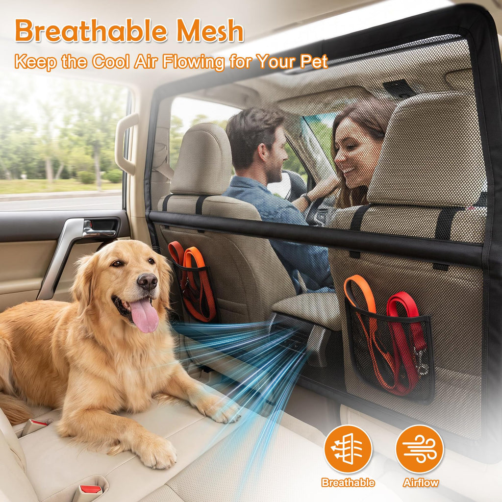 Escape Proof Dog Car Barrier for SUVs Cars and Trucks