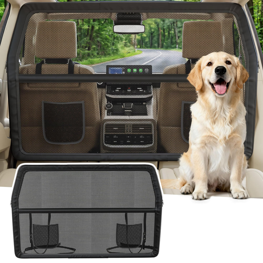 Escape Proof Dog Car Barrier for SUVs Cars and Trucks