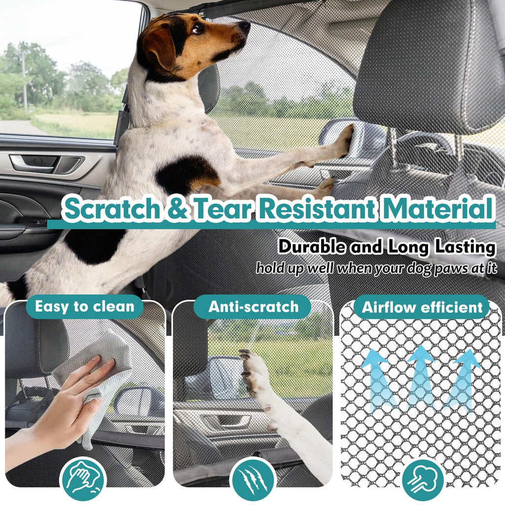 Escape Proof Dog Car Barrier for SUVs Trucks and Cargo Areas