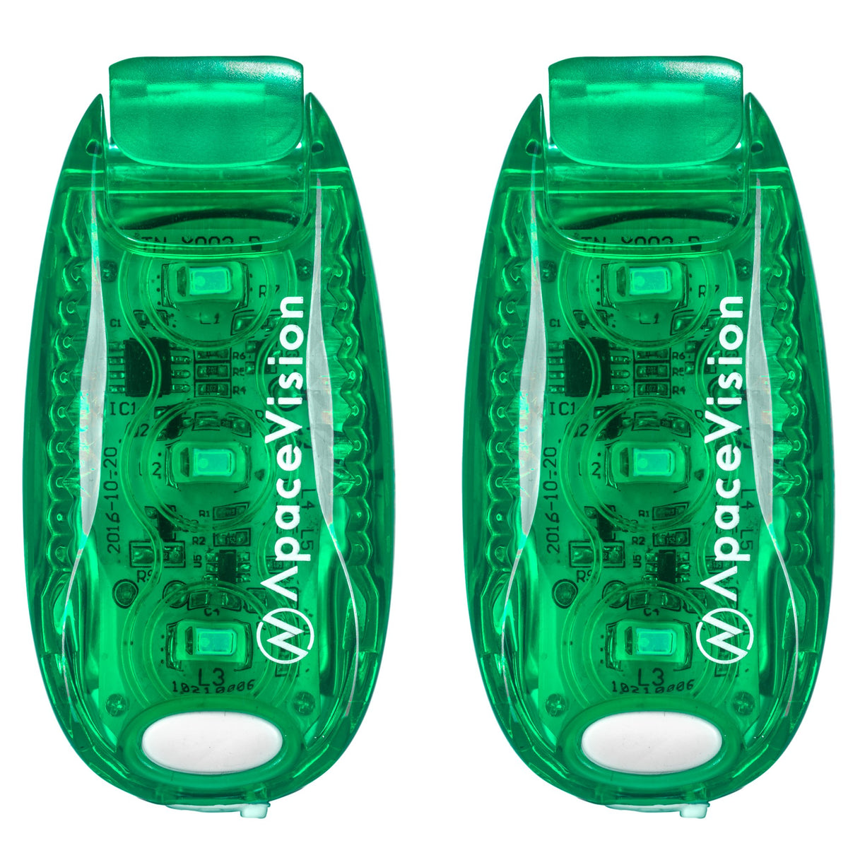 USB Rechargeable Clip On LED Safety Strobe Lights